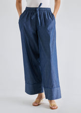 Denim Drawstring Pant