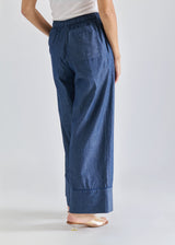 Denim Drawstring Pant
