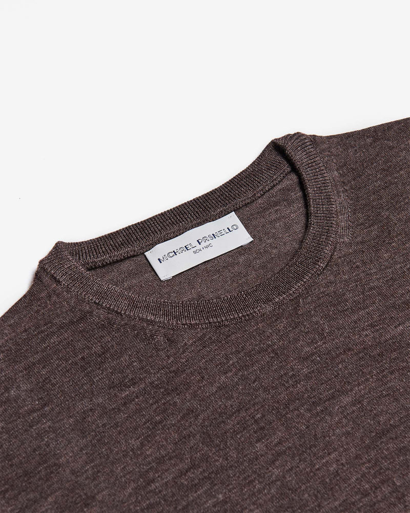 Ash Brown Xavi Crewneck